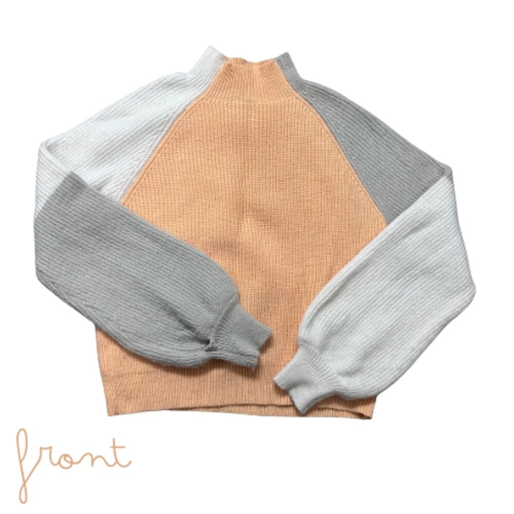 Zaful Color Block Sweater | Size S